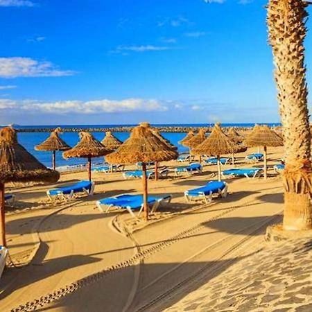 Top Floor, Sea View, Huge Terrace, Heated Pool, Garage Los Cristianos  Ngoại thất bức ảnh