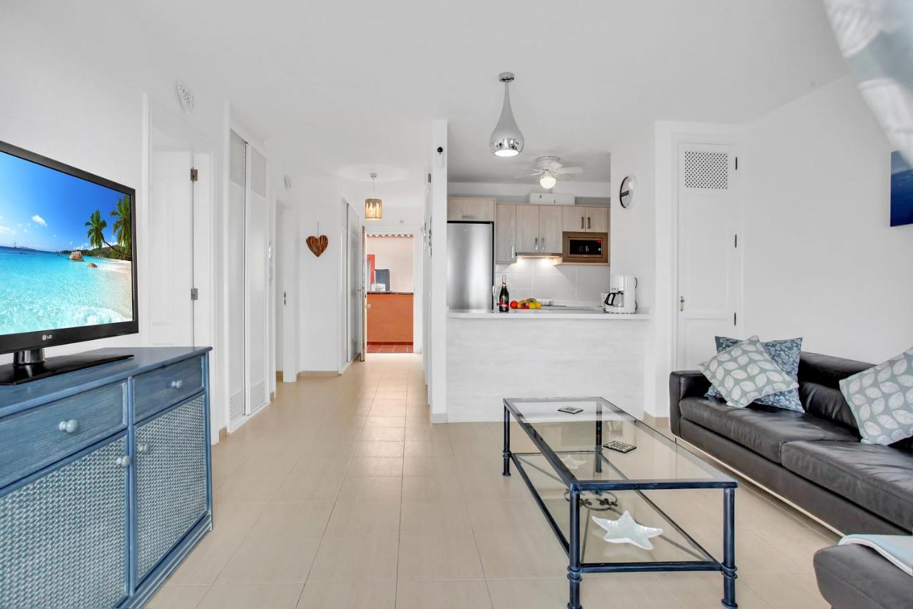 Top Floor, Sea View, Huge Terrace, Heated Pool, Garage Los Cristianos  Ngoại thất bức ảnh