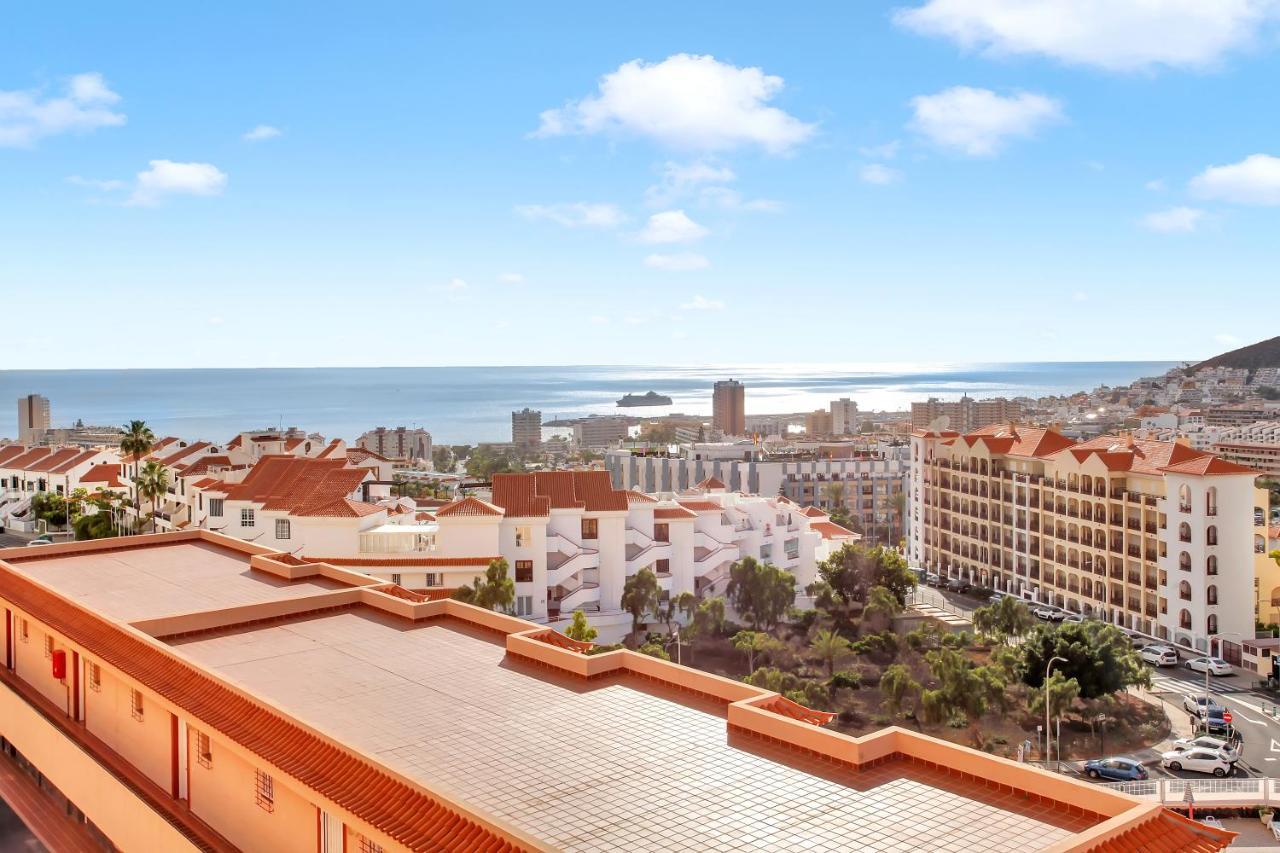Top Floor, Sea View, Huge Terrace, Heated Pool, Garage Los Cristianos  Ngoại thất bức ảnh