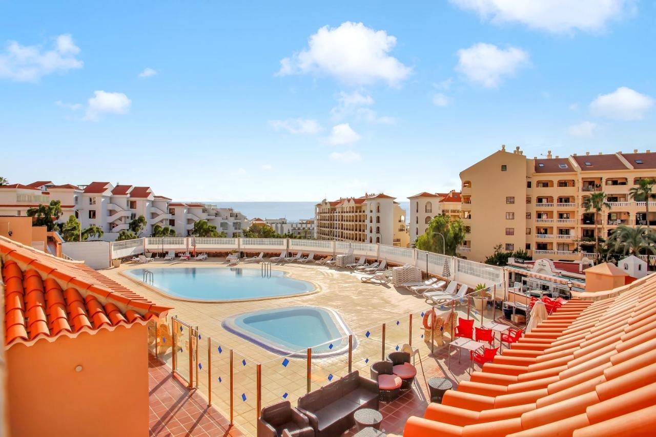 Top Floor, Sea View, Huge Terrace, Heated Pool, Garage Los Cristianos  Ngoại thất bức ảnh