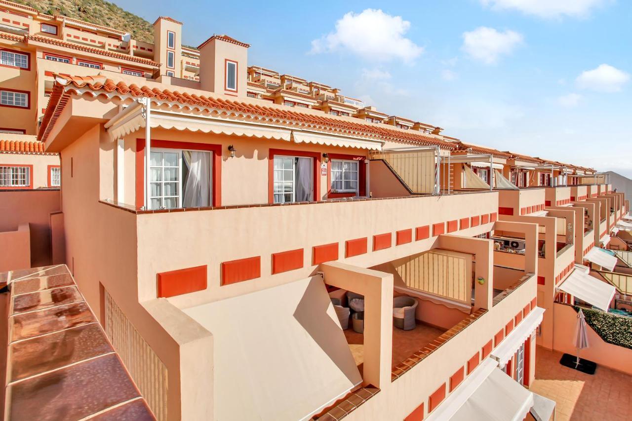 Top Floor, Sea View, Huge Terrace, Heated Pool, Garage Los Cristianos  Ngoại thất bức ảnh