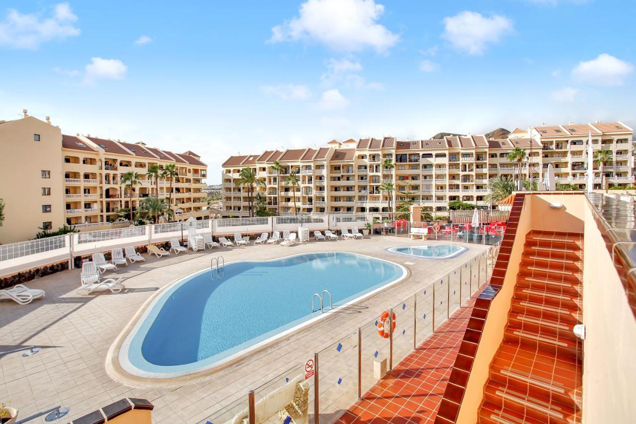 Top Floor, Sea View, Huge Terrace, Heated Pool, Garage Los Cristianos  Ngoại thất bức ảnh